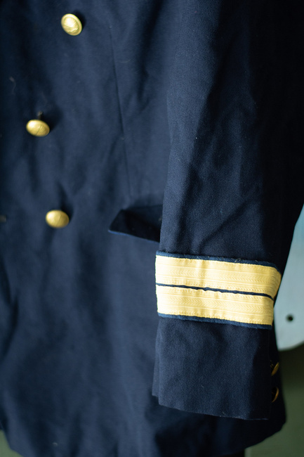 Ceremonial uniform - Romanian military surplus - Navy blue - Used