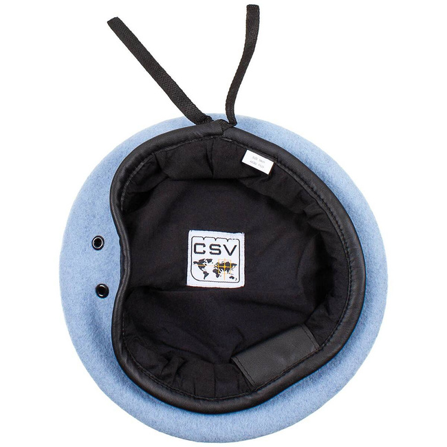 VILÁGOSKÉK BARETT - KATONAI FELESLEG A FRANCIA HADSEREGTŐL - MINT ÚJ