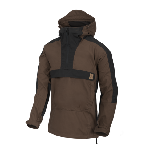 WOODSMAN Anorak Dzseki -  Helikon Tex ® - Földbarna / Fekete