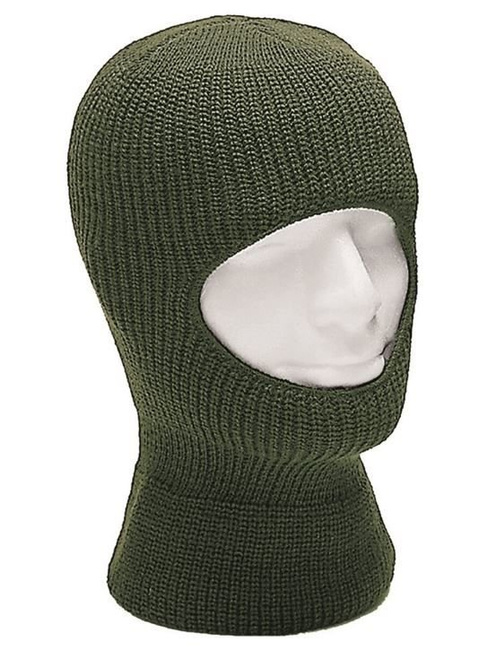 POLIAKRIL BALACLAVA - LYUKAS - Mil-Tec® - ZÖLD OD