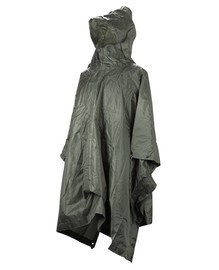 WET WEATHER PONCHO - RIPSTOP - Mil-Tec - OD