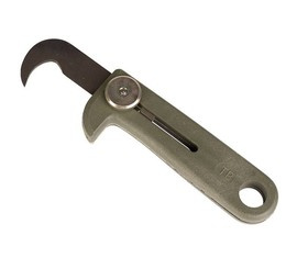 French paratrooper belt cutter - Olive Drab - Like new