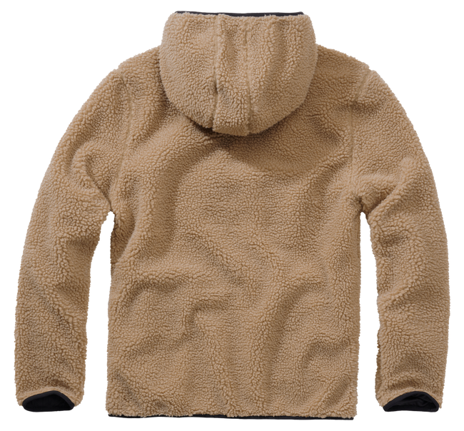"TEDDYFLEECE" PÁLYÁNY PULÓVER - CAMEL - BRANDIT