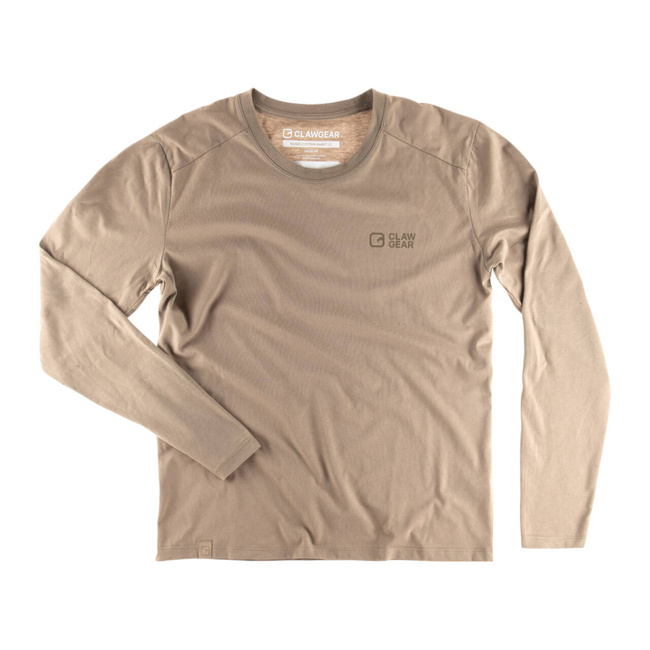 BASIC HOSSZÚ UJJÚ PÓLÓ - KHAKI - CLAWGEAR