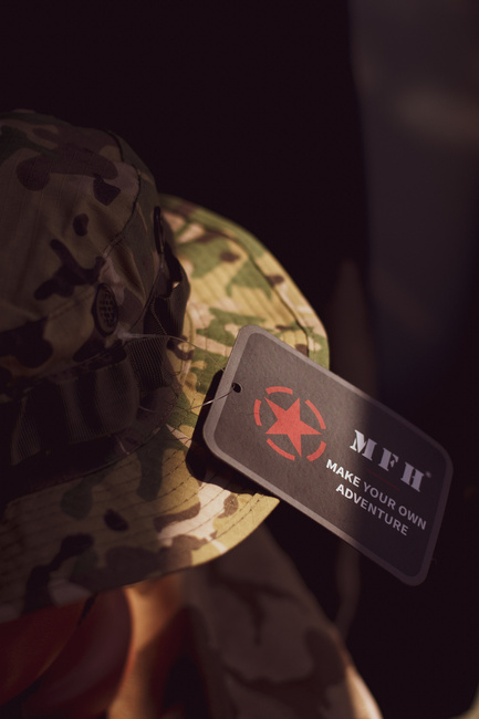 US GI Bush sapka állpánttal, Rip-Stop anyagból - Operation-camo