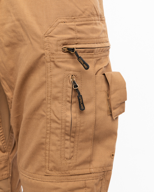 COMBAT PANTS WITH SOFT KNEEPAD, COYOTE TAN - OPENLAND TACTICAL