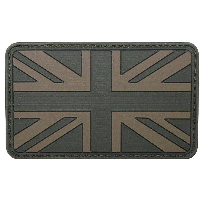 Velcro Patch, "U. K.", 3D, size: 8 x 5 cm