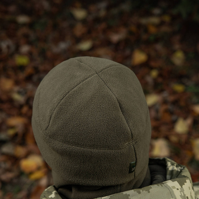 WATCH FLEECE HAT - ELITE BEANIE HAT (320g/m ) WITH SLIMTEX - COYOTE BROWN - M-TAC