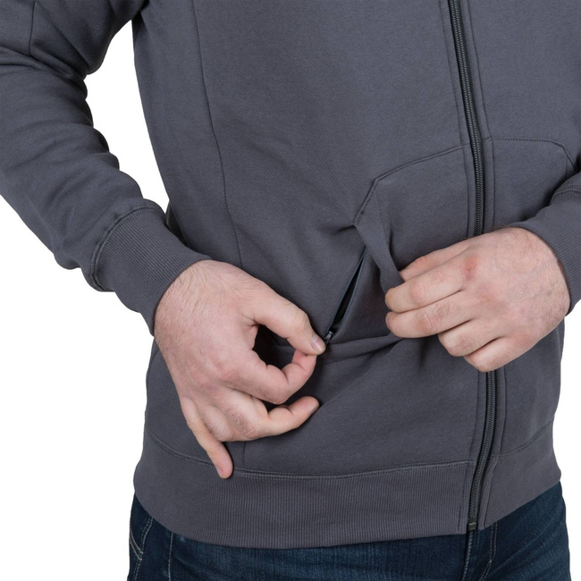 URBAN TACTICAL HOODIE LITE - FULLZIP - HELIKON®  - GREY
