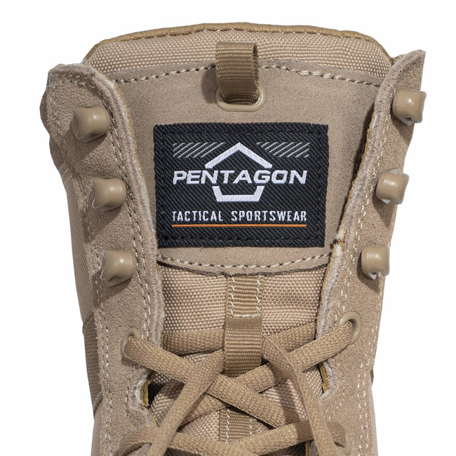 SUEDE TACTICAL BOOTS - ODOS 2.0 SUEDE 8 - PENTAGON - COYOTE