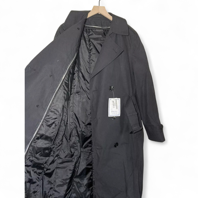 Waterproof trench coat - Marine Corps All Weather Coat - US Army military surplus - Dark grey/Black - Like new