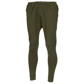 UNDERPANTS - BELGIAN ARMY MILITARY SURPLUS - GREEN OD - USED