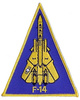TAPASZ U.S. AIR FORCE F-14 PILOT 130 x 105 MM