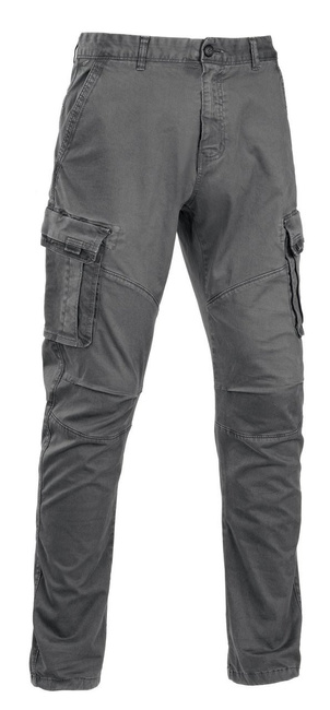 LONG CARGO PANTS - WOLF GREY - DEFCON 5