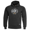 SWEATER WITH HOOD - "PHAETON PIONEERS" - PENTAGON® - BLACK