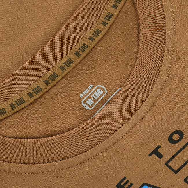 T-SHIRT DARK SIDE - COYOTE BROWN - M-TAC
