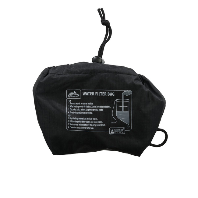 WATER FILTER BAG - WHITE/BLACK - HELIKON