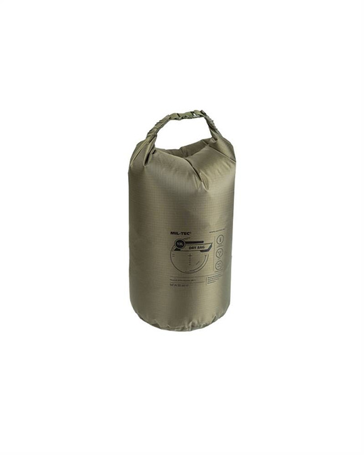 VÍZÁLLÓ TÁSKA - DRY BAG - 13 L - Mil-Tec® - OD (Olive Drab)