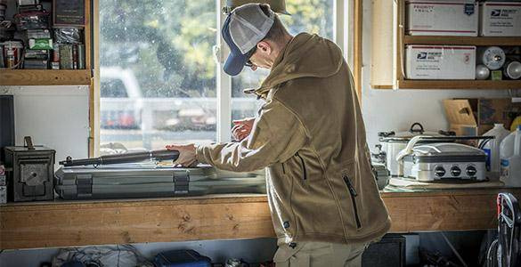 FLEECE DZSEKI - "PATRIOT" - Helikon Tex® - COYOTE