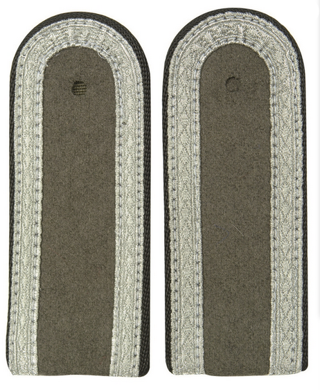 East German Black Epaulets Nco Piping