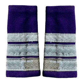 TISZTHELYETTESI RANGOK, SZÁLLÁSMESTER - ŐRMESTER ŐRMESTER JEL NÉLKÜL, LILA VÁROS - KATONAI FELESLEG ROMÁN HADSEREG - HASZNÁLTAN