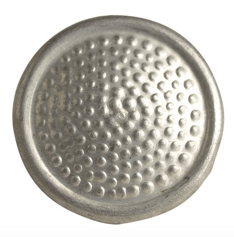 East German Alu 16mm Epaulets Button