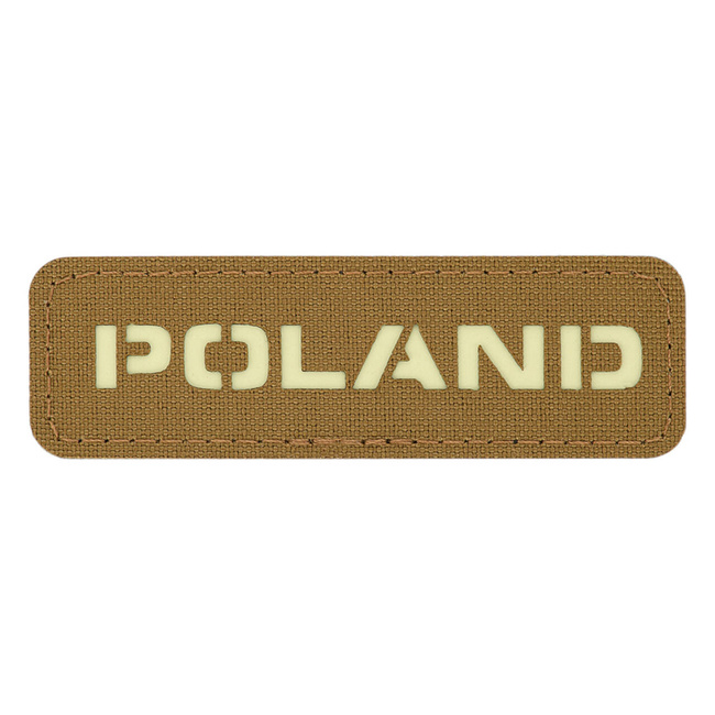 POLAND JELVÉNY - 25 x 80 mm - LASER CUT - COYOTE/GID - M-TAC