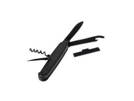 POCKET KNIFE - MILITARY SURPLUS FROM THE GERMAN ARMY - BLACK