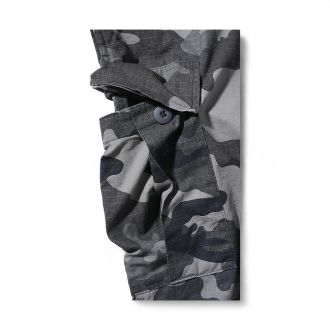 BDU Ripstop rövidnadrág - Grey Camo - Brandit