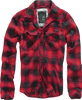 CHECK LONG SLEEVE SHIRT - RED/BLACK - BRANDIT