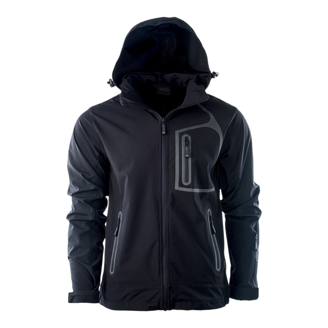 NILS SOFTSHELL KABÁT FÉRFIAKNAK - FEKETE - MAGNUM