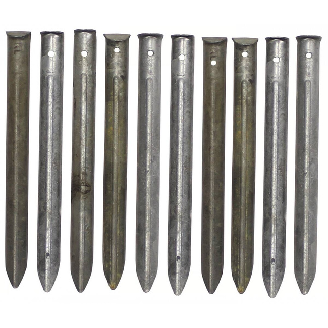 TENT PEG - 21 CM - MILITARY SURPLUS FROM THE DUTCH ARMY - USED