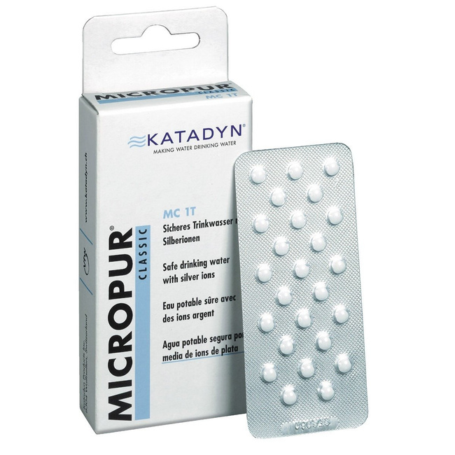 Katadyn, "Micropur MC 1T", 100 tabletta