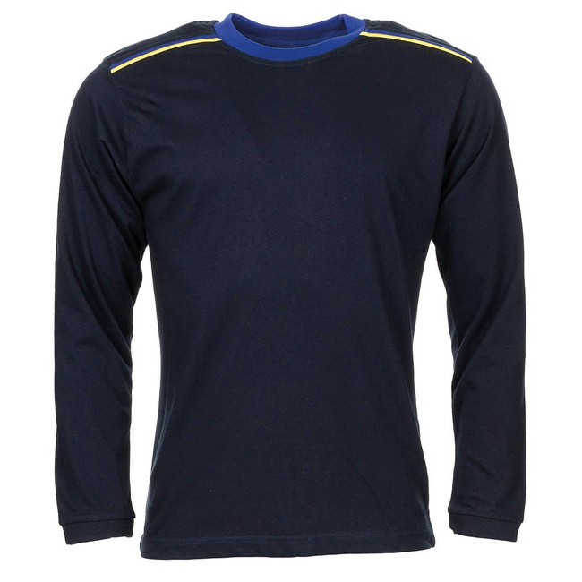 PÓLÓ - HOSSZÚ UJJÚ - KÉK - MINTHA ÚJ LENNE