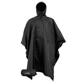 PONCHO "THUNDER" - PENTAGON® - 200 x 145 cm - Fekete