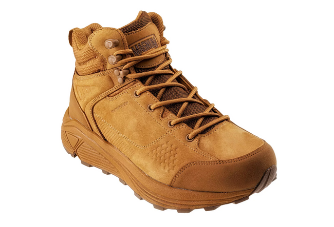 SHOES, CASUAL FOOTWEAR - WATERPROOF, CORDURA®, Hi-Poly - BRAG MID WP V - Magnum® - COYOTE