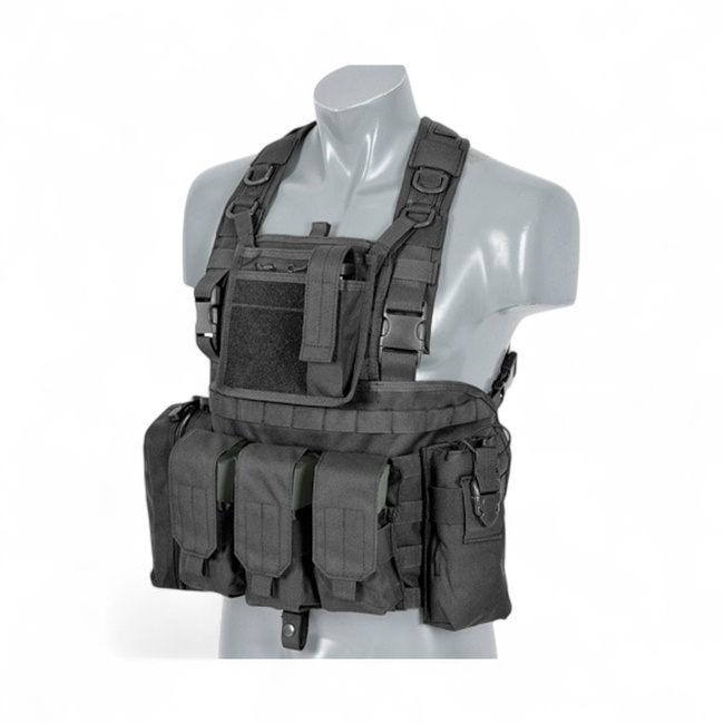 Tactical vest - Force Recon Harness BK - Black - 8FIELDS