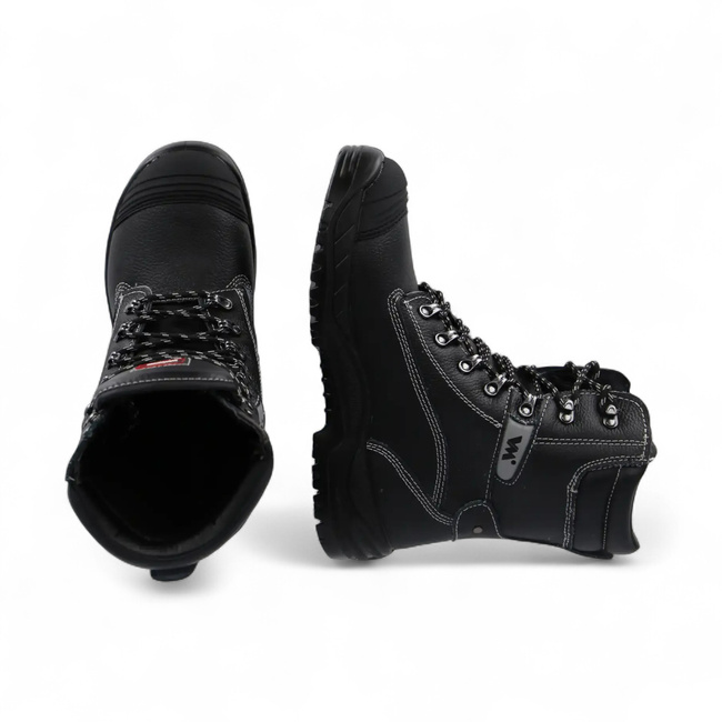 Védőcsizma - LONDON 2330-S3 CI – acél orral és szúrásálló talppal - Fekete - VM