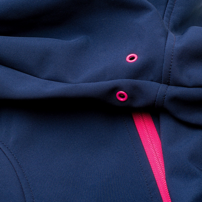 LADY CARIA II SOFTSHELL KABÁT NŐKNEK - TENGERÉSZKÉK/RÓZSASZÍN  - MAGNUM