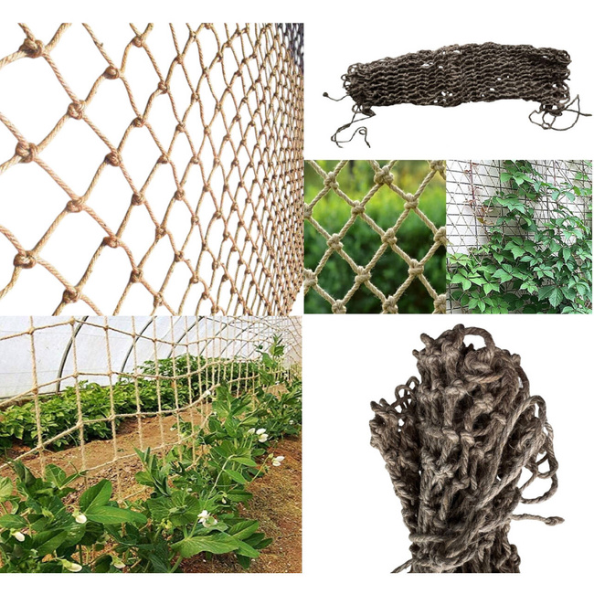 BIODEGRADABLE JUTE NETTING - MILITARY SURPLUS ROMANIAN ARMY - IN GOOD CONDITION