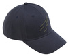 BASEBALL CAP - D.FIVE - BLACK WITH OD GREEN LOGO