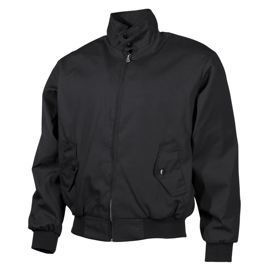Kabát - "English Style" - FEKETE - Kockás mintabélés