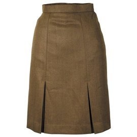 UNIFORM SKIRT - BROWN - BRITISH MILITARY SURPLUS - USED