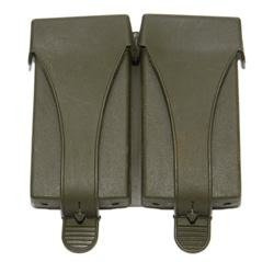 GUMIMAGAZIN TÁSKA - OD - EREDETI NÉMET KATONAI FELESLEG - MINT ÚJ