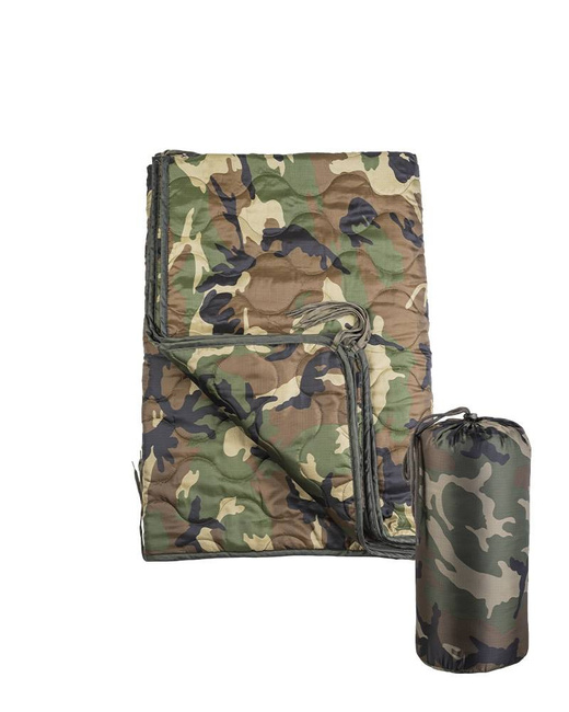 BÉLÉS PONCSÓHOZ - "MULTIFUNCTION" - 210 x 150 CM - Mil-Tec® - WOODLAND