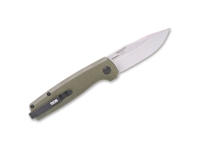 POCKET KNIFE - TERMINUS SJ - OD GREEN