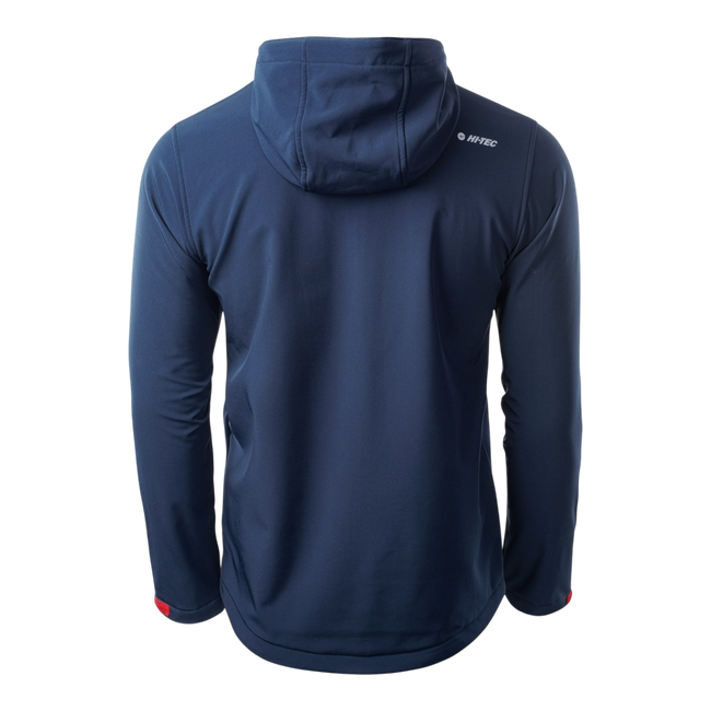 CAEN SOFTSHELL KABÁT FÉRFIAKNAK - NAVY KÉK/NARANCSSÁRGA/PIROS - MAGNUM