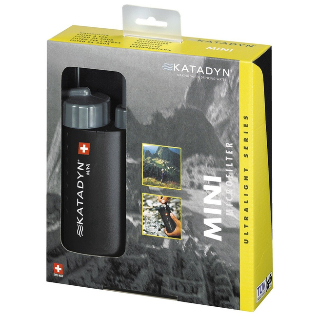 Water Filter, Katadyn, "Mini", black