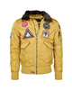 "FLYING TIGERS" REPÜLŐS KABÁT - "TOP GUN" - MIL-TEC® - SÁRGA