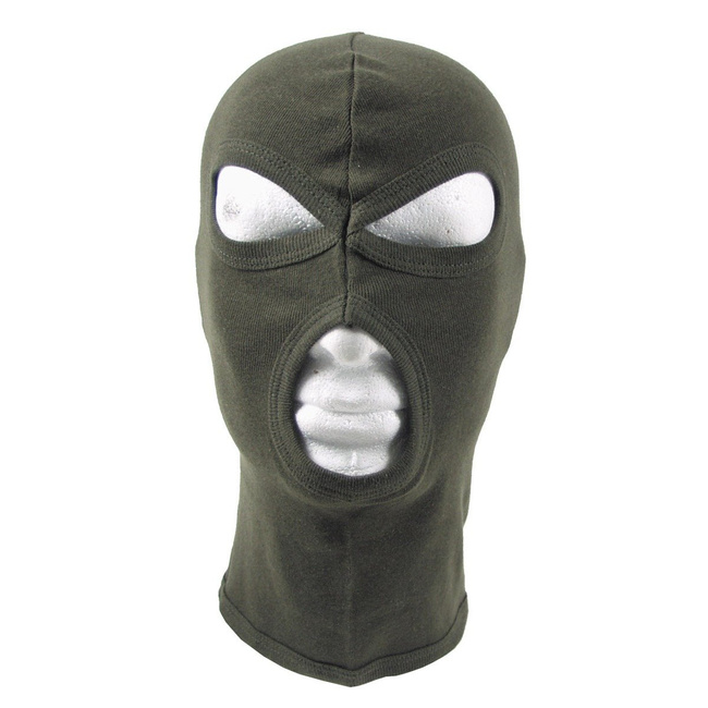 MFH maszk 3 nyílással, olívzöld